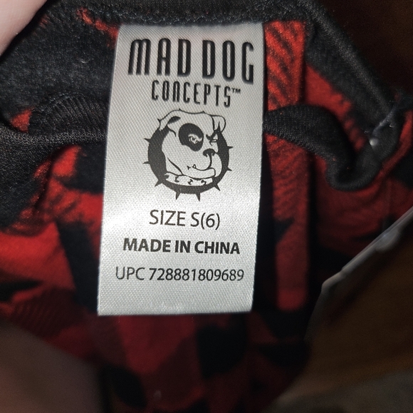 Mad Dog Concepts Fleece Onsie, Size 6, NWT - Picture 3 of 4